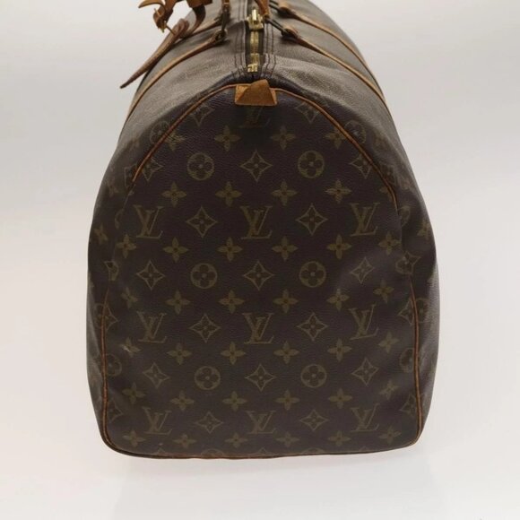 LOUIS VUITTON Monogram Keepall 55 Boston Bag M41424 LV Auth ar13669 - Picture 6 of 16
